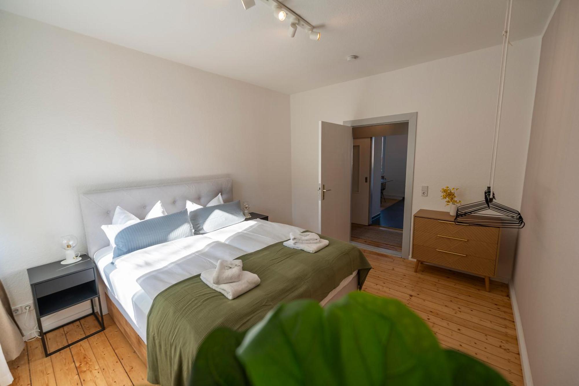 Rr - Central Apartment 80Qm - Balcony - Washer Magdeburg Bagian luar foto