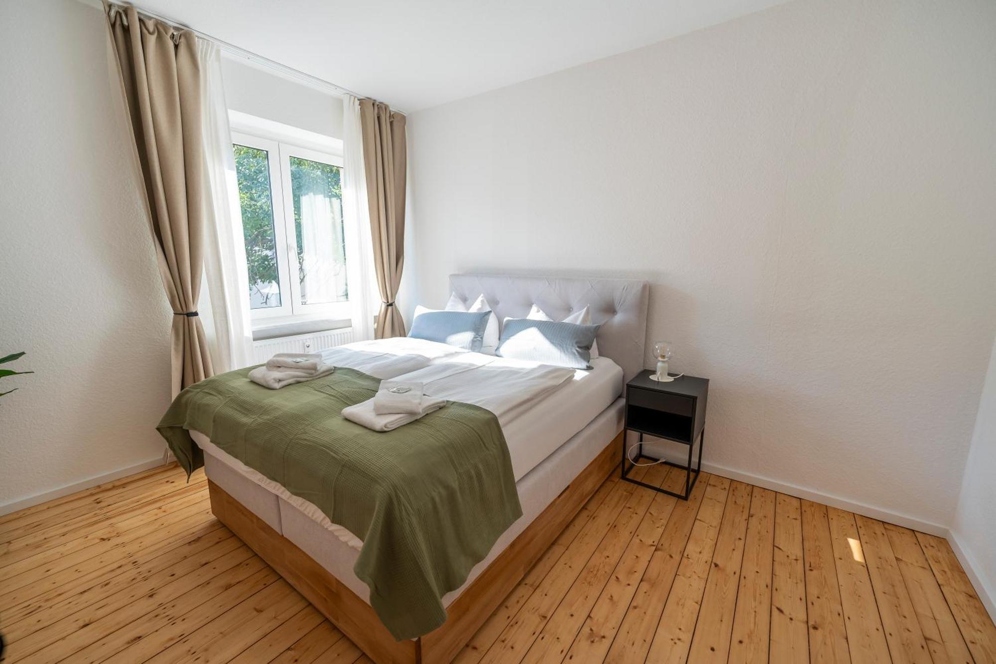 Rr - Central Apartment 80Qm - Balcony - Washer Magdeburg Bagian luar foto
