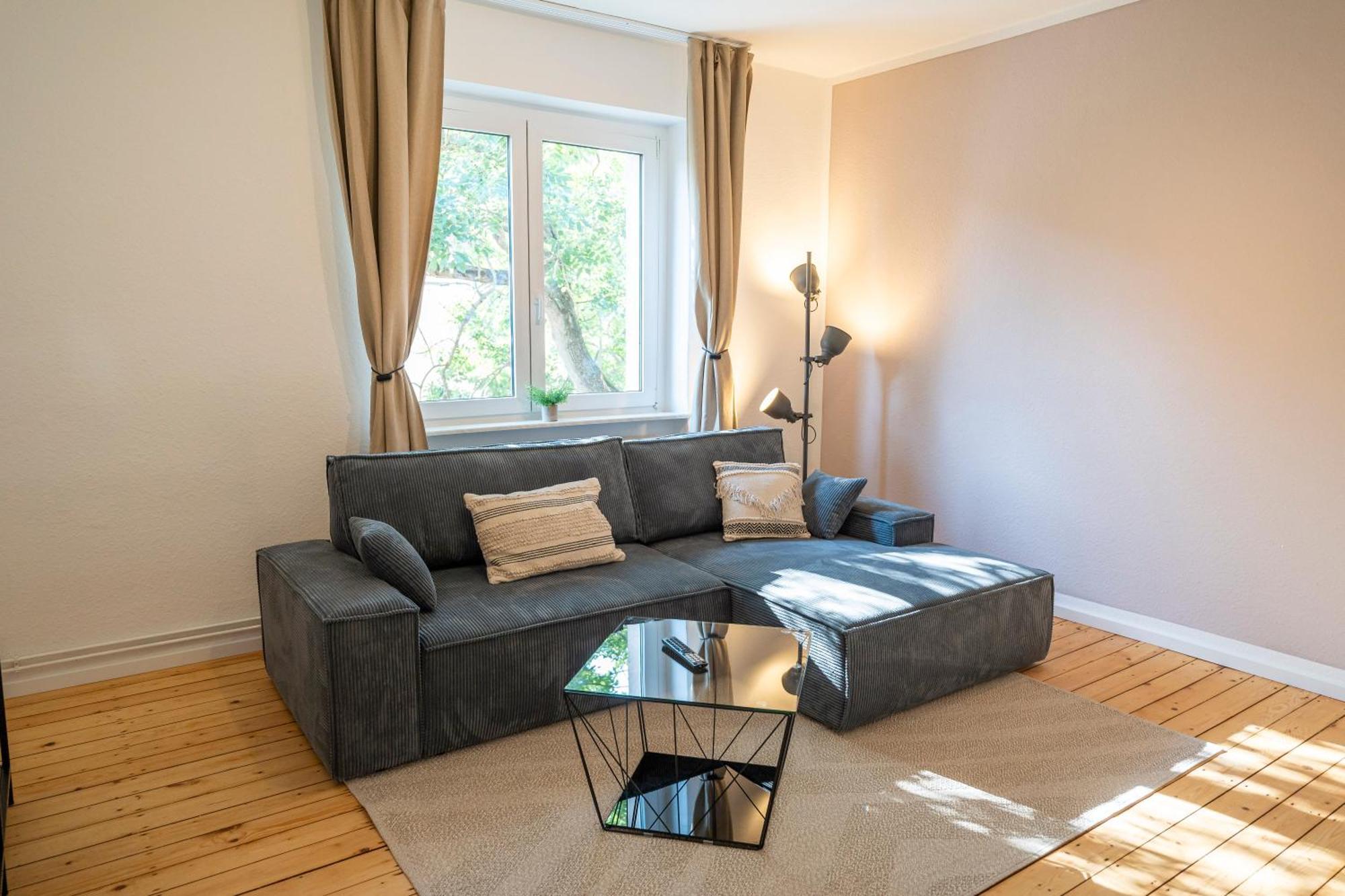 Rr - Central Apartment 80Qm - Balcony - Washer Magdeburg Bagian luar foto