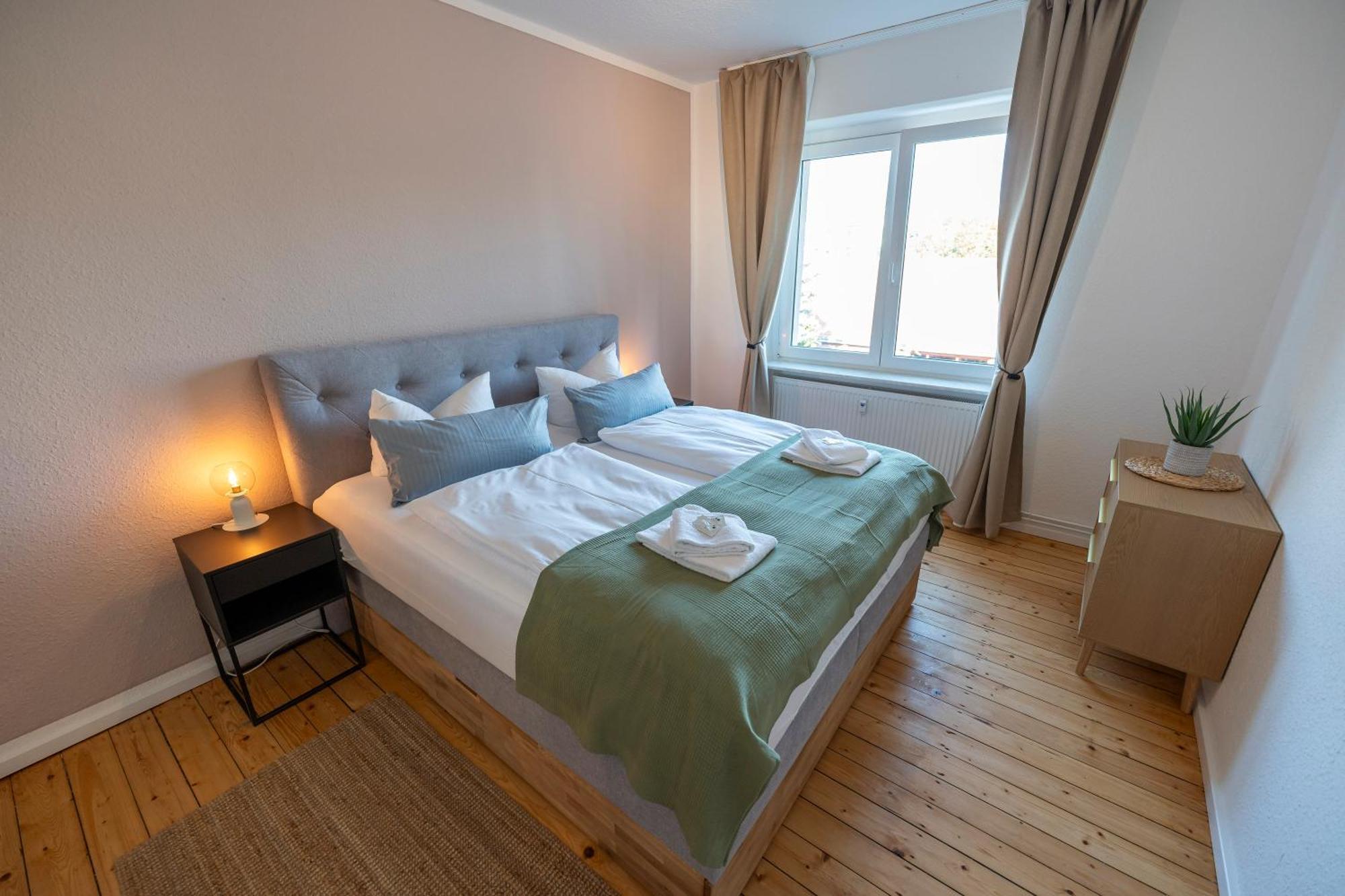 Rr - Central Apartment 80Qm - Balcony - Washer Magdeburg Bagian luar foto