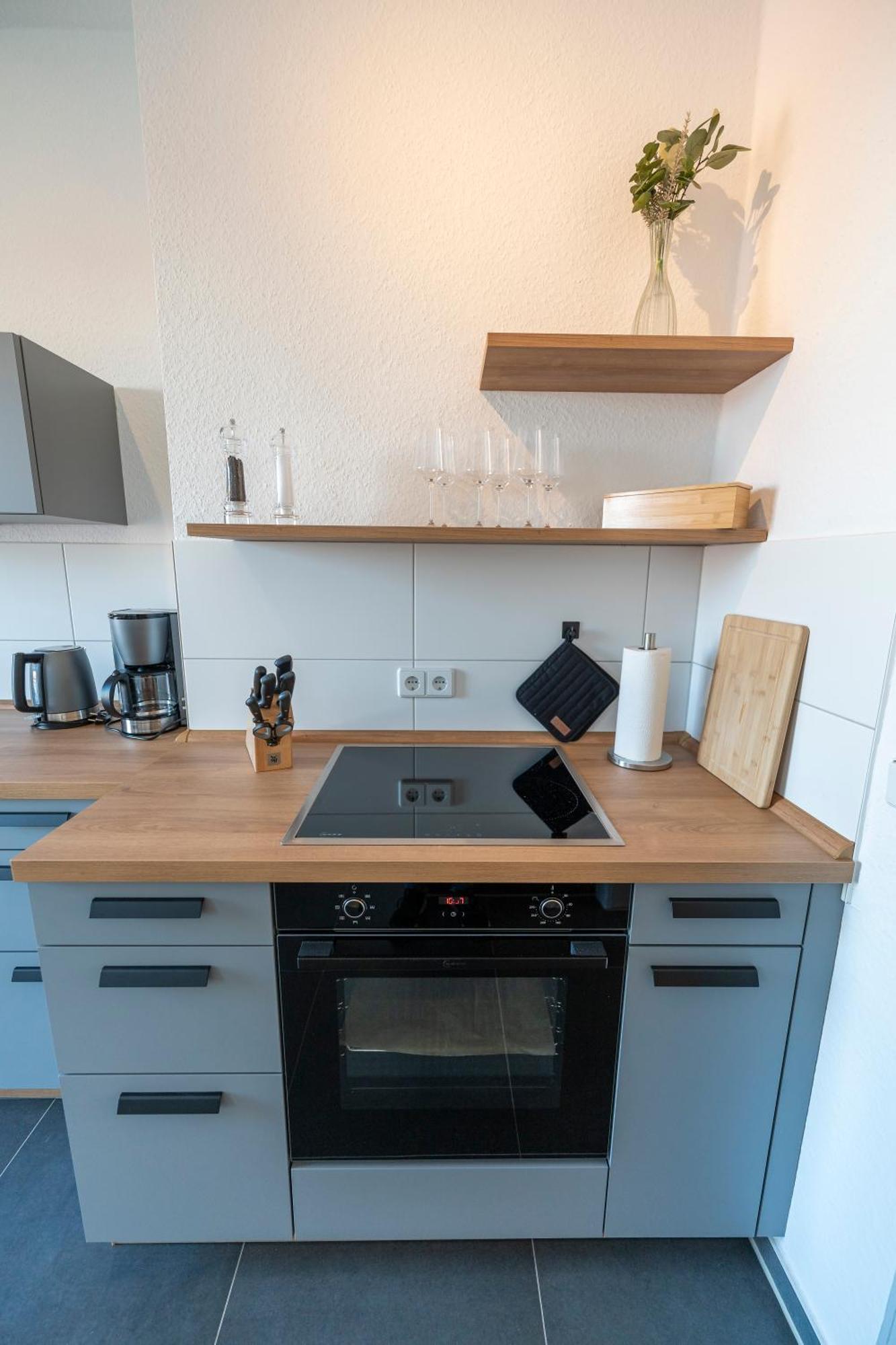 Rr - Central Apartment 80Qm - Balcony - Washer Magdeburg Bagian luar foto